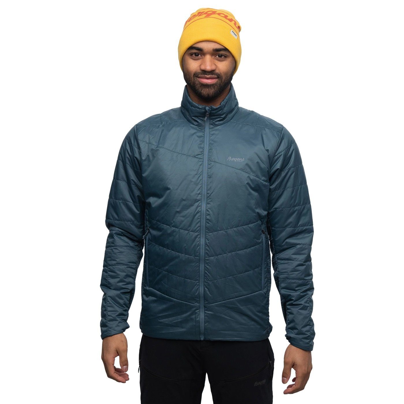 Bergans Funktionsjacke Isolationsjacke Rabot V2 Hybridjacke (winddicht, wasserabweisend)