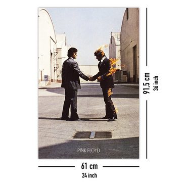 GB eye Poster Pink Floyd Poster LP Cover Wish You Were Here 61 x 91,5 cm