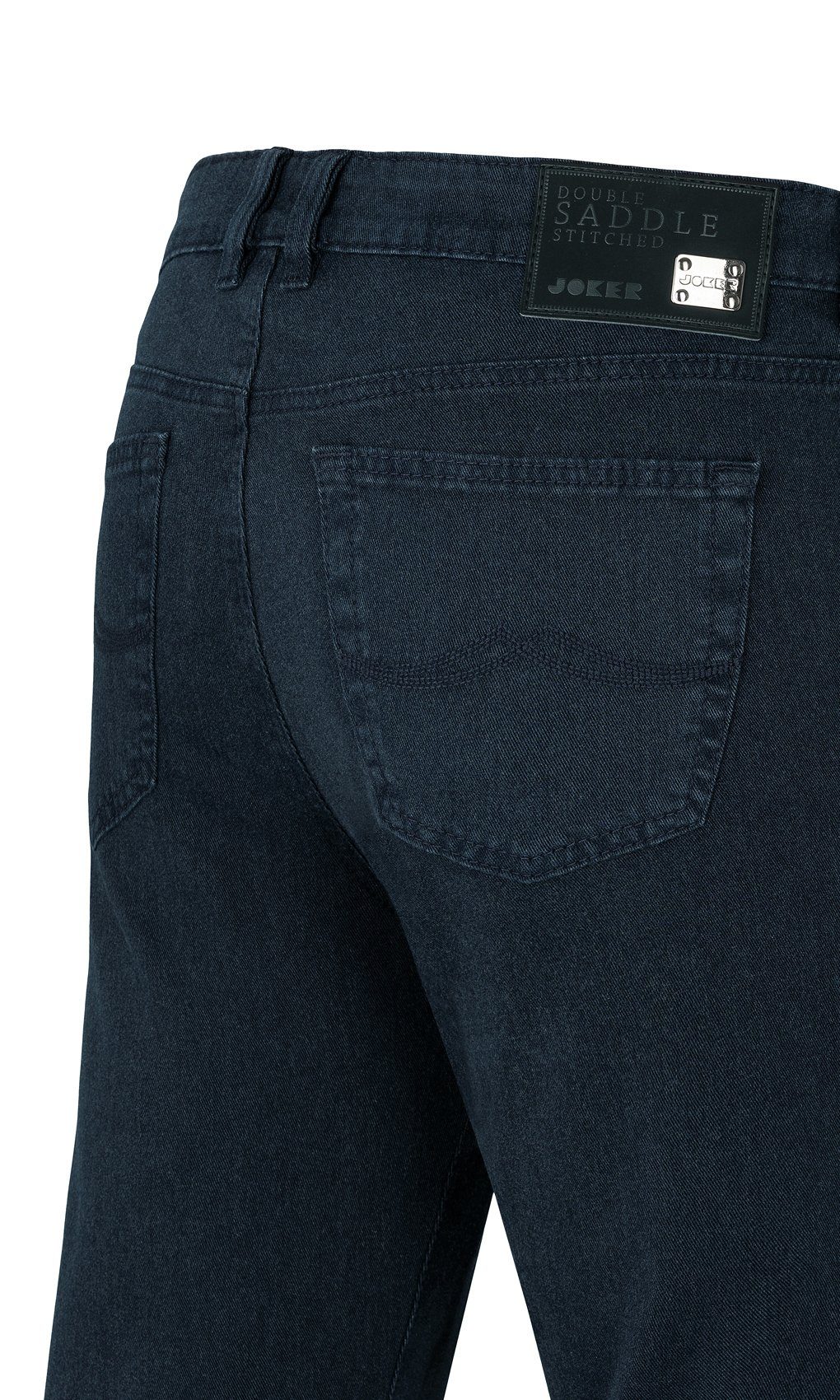Joker Clark Wintercotton 5-Pocket-Jeans blau melange 1283590