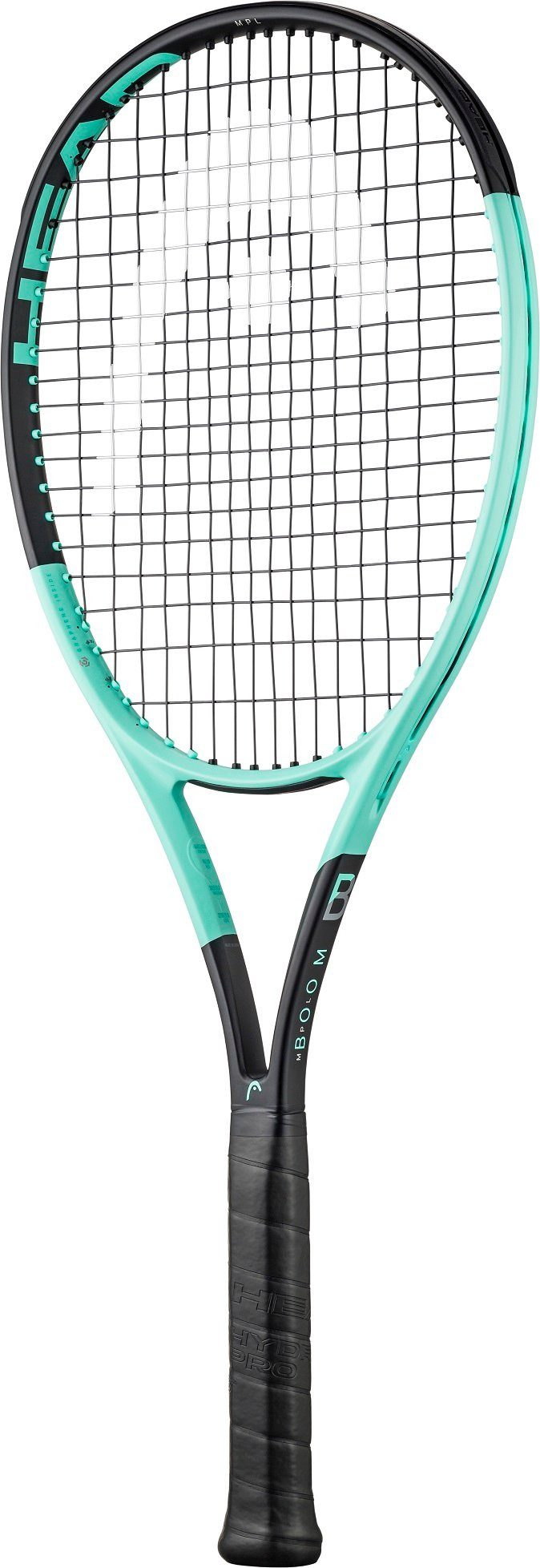 Head Tennisschläger Boom MP L 100in/270g 2024 schwarz/türkis - besaitet