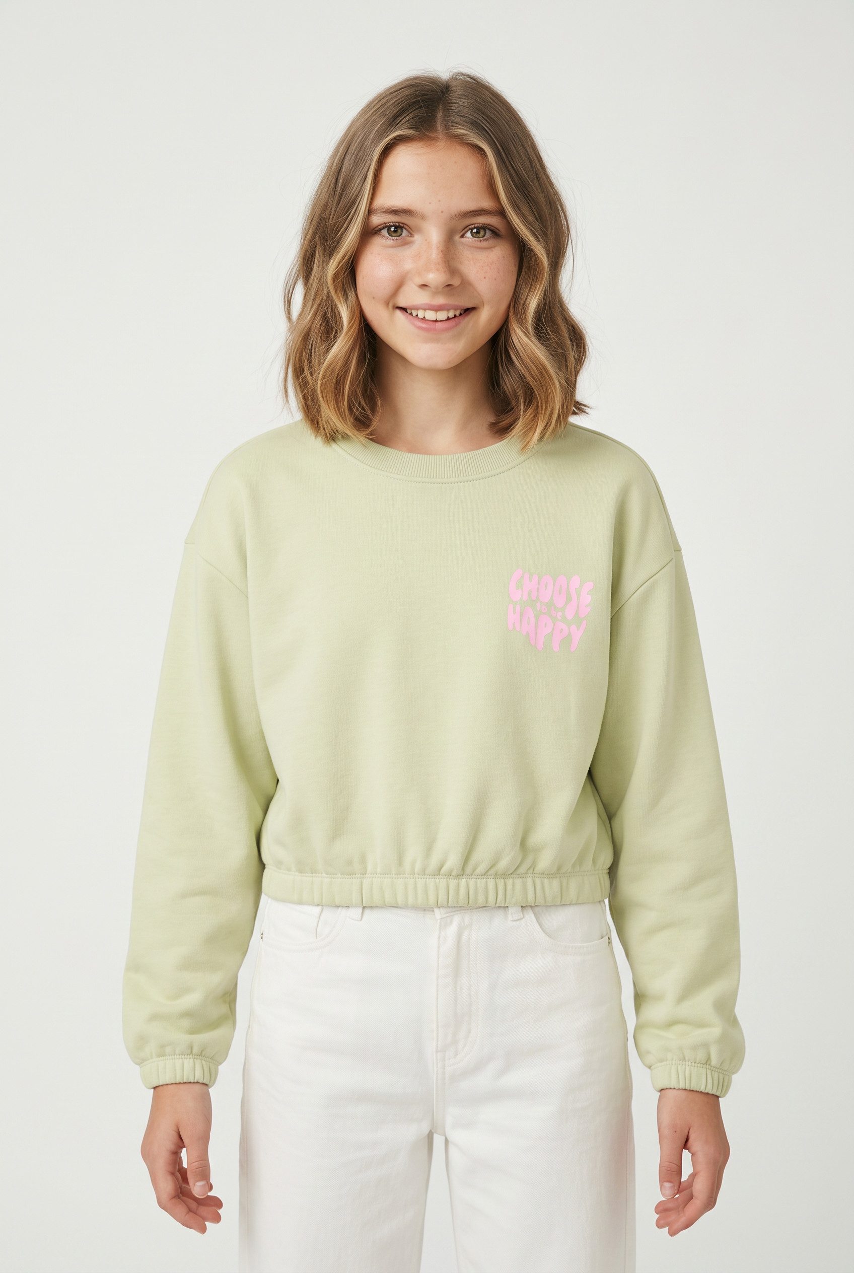 TOM TAILOR Sweater mit Statement-Print
