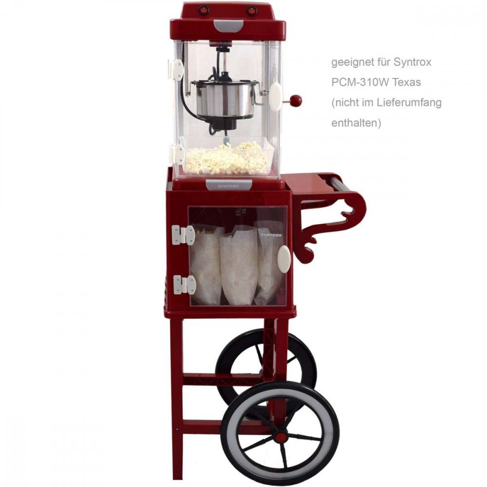 Popcornmaschine für Untergestell Reifen Popcornwagen Syntrox Maker Germany Popcorn Syntrox zwei mit