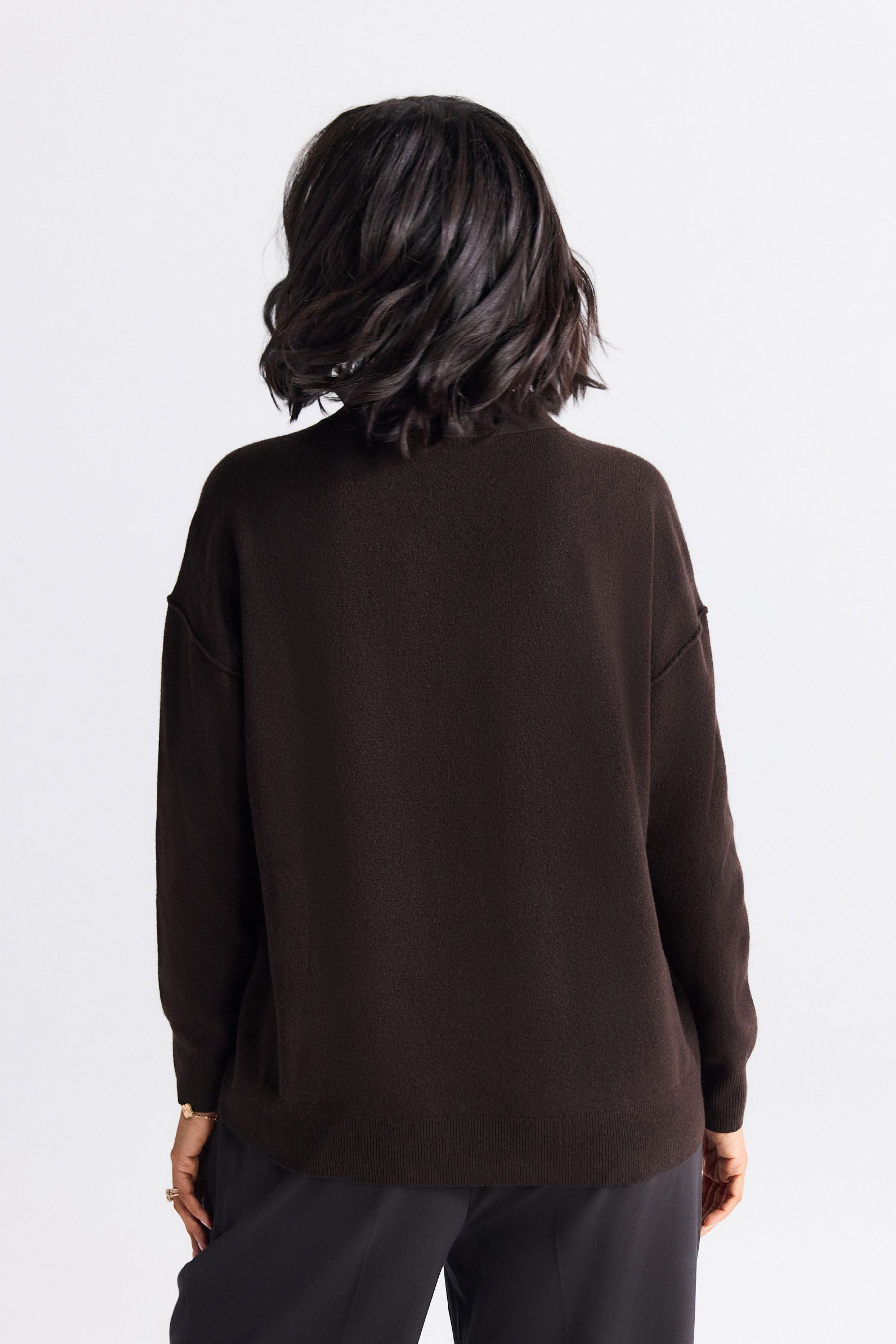 Next Strickjacke Superweiche Strickjacke mit V-Ausschnitt +Taschen (1-tlg) günstig online kaufen