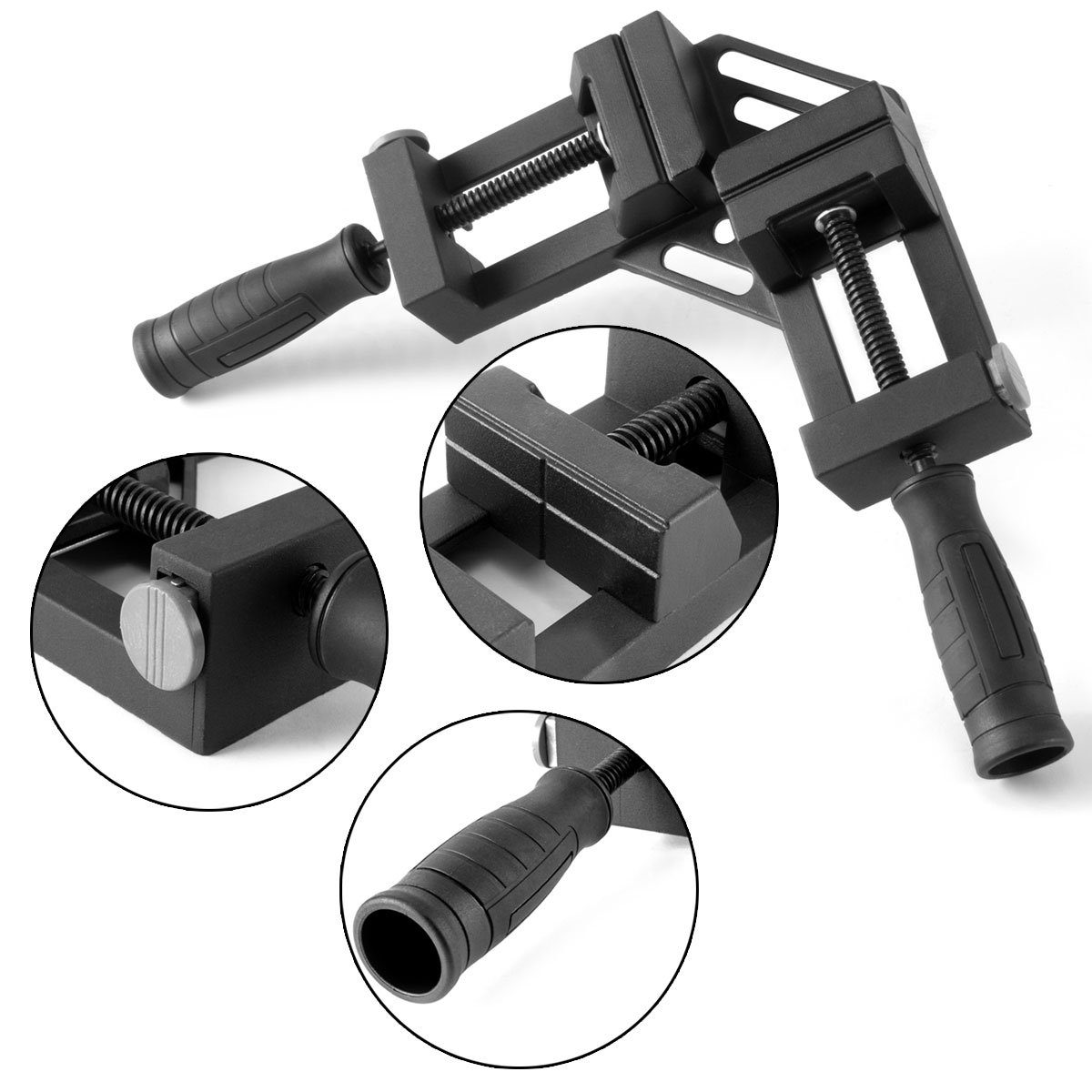 Elektrowerkzeug-Set 2er Set Doppelgriff Winkelklemme DW-90 ST