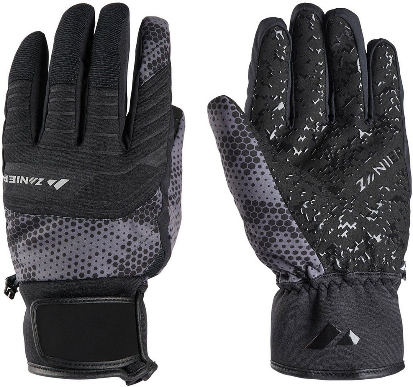 Zanier Skihandschuhe PARK.STX SCHWARZ - CAMO