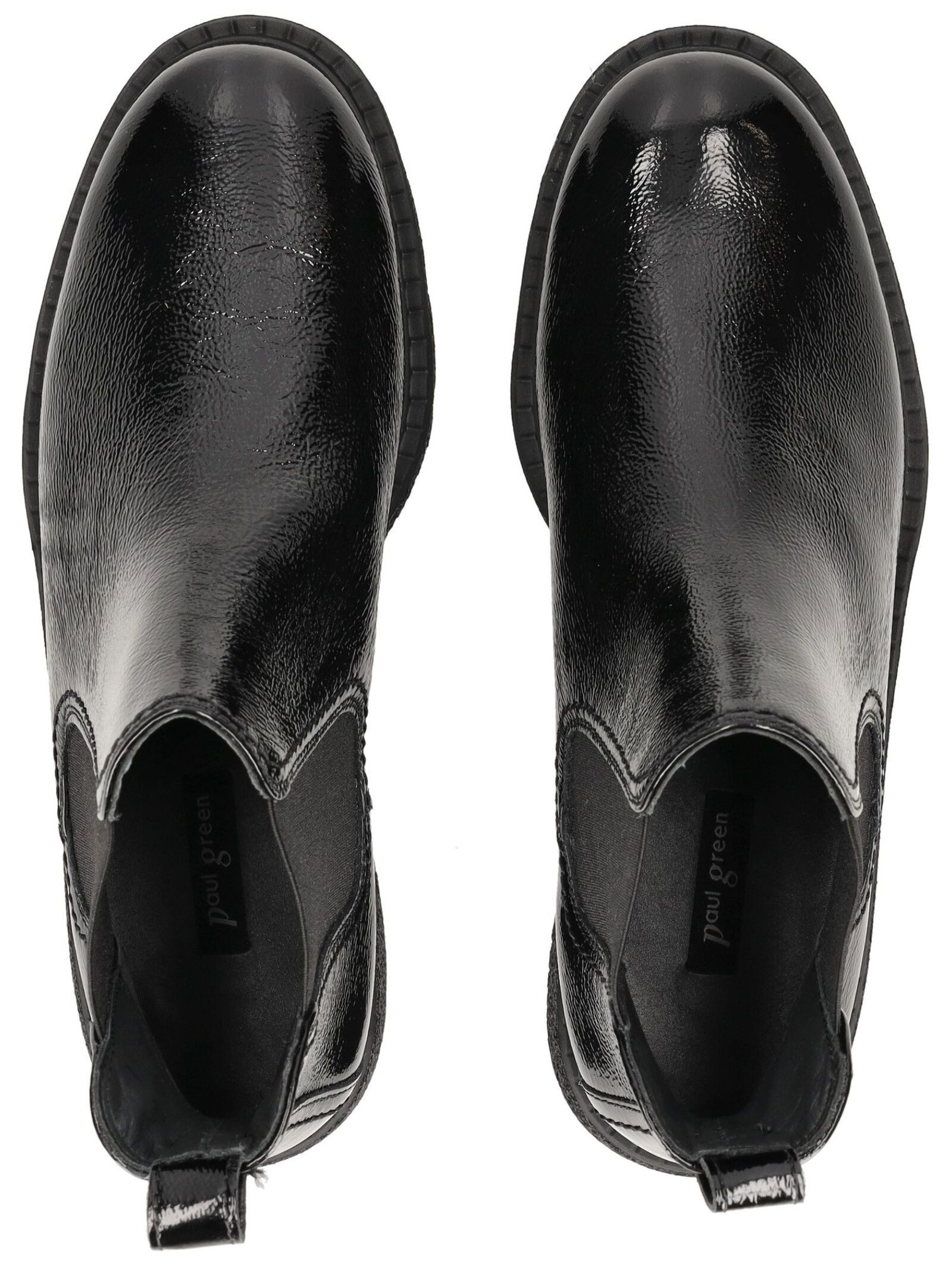 Paul Green Paul Green Stiefelette Leder/Textil Ankleboots