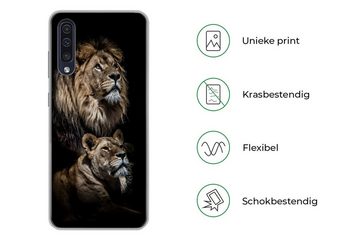 MuchoWow Handyhülle Löwe - Löwin - Porträt, Handyhülle Samsung Galaxy A50, Smartphone-Bumper, Print, Handy