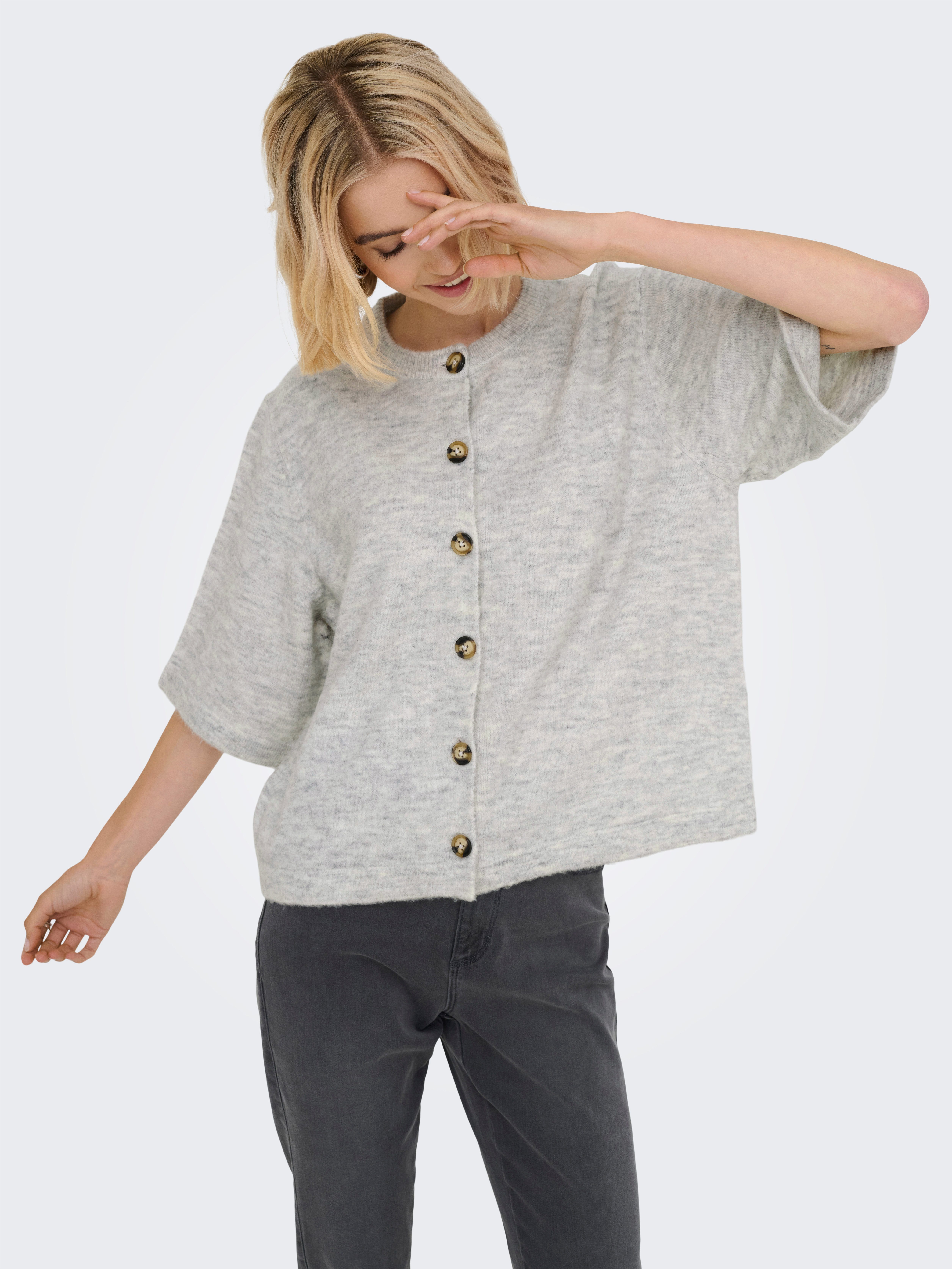 ONLY Strickjacke ONLCAMILLA S/S CARDIGAN KNT günstig online kaufen