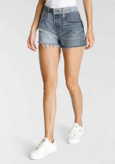 Levi's® Jeansshorts 501® SHORTS TWO TONE in Two-Tone-Optik mit Destroyed-Details