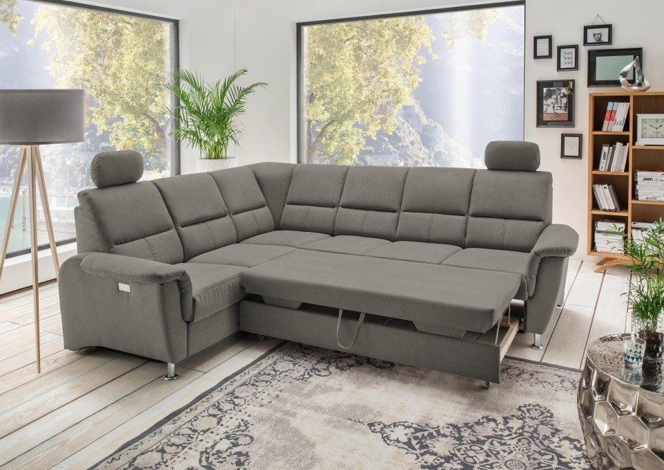 Myhomelando Ecksofa Paris, mit elektronischer Relaxfunktion, günstig online kaufen