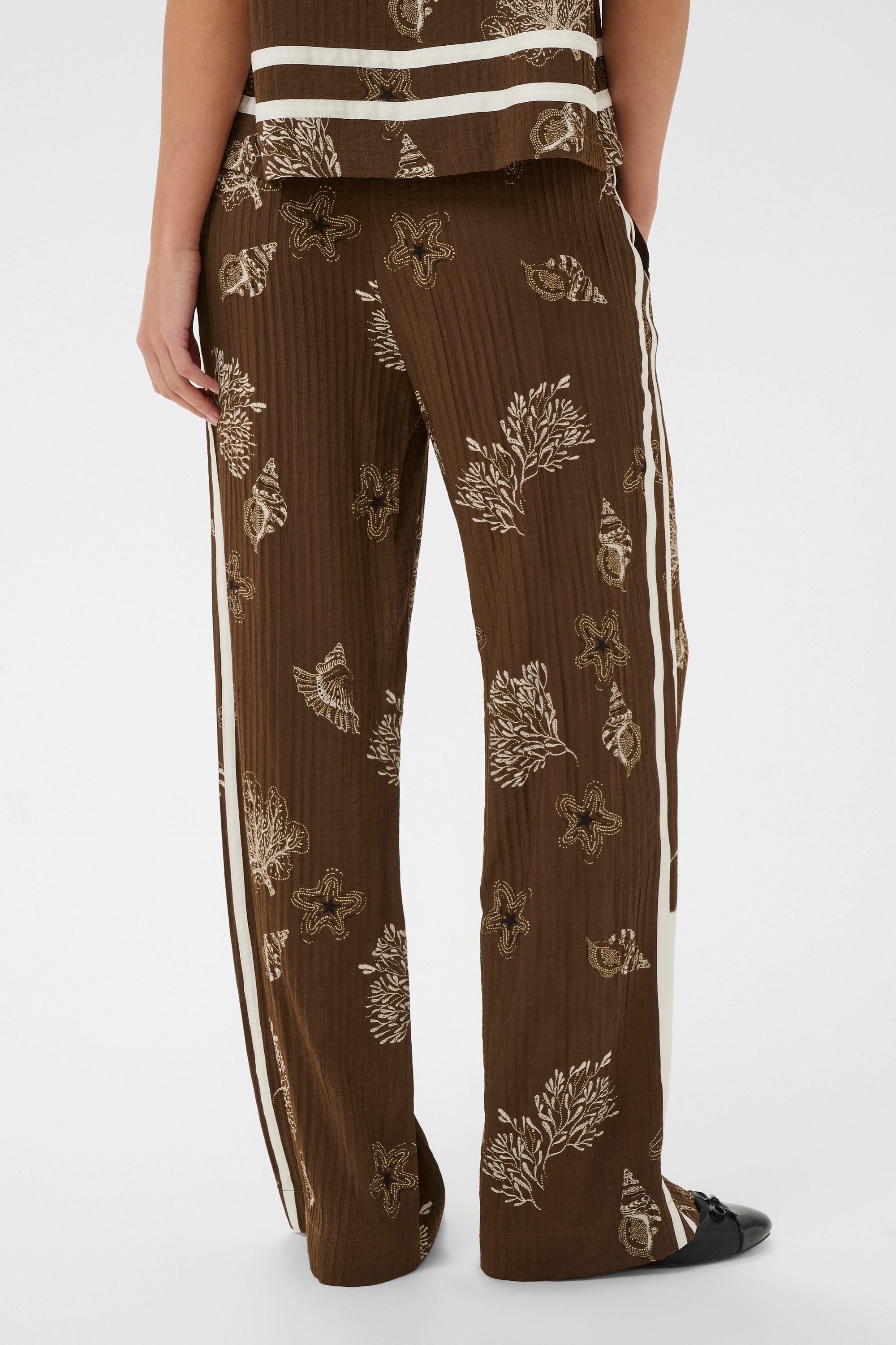 Saint Tropez Stoffhose Hose RosashellSZ