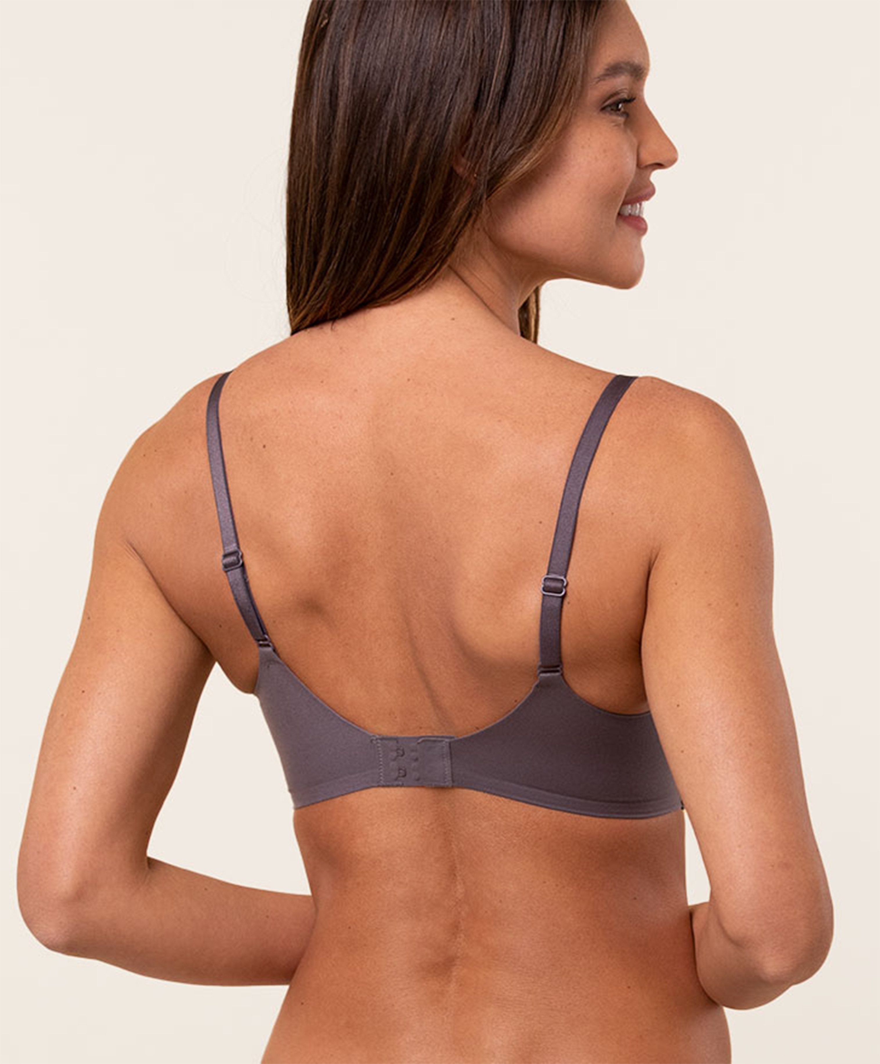 Royal Lounge Intimates Bügelloser BH Royal Delite Unsichtbar, für eine schlanke Silhouette. Glacier Grey