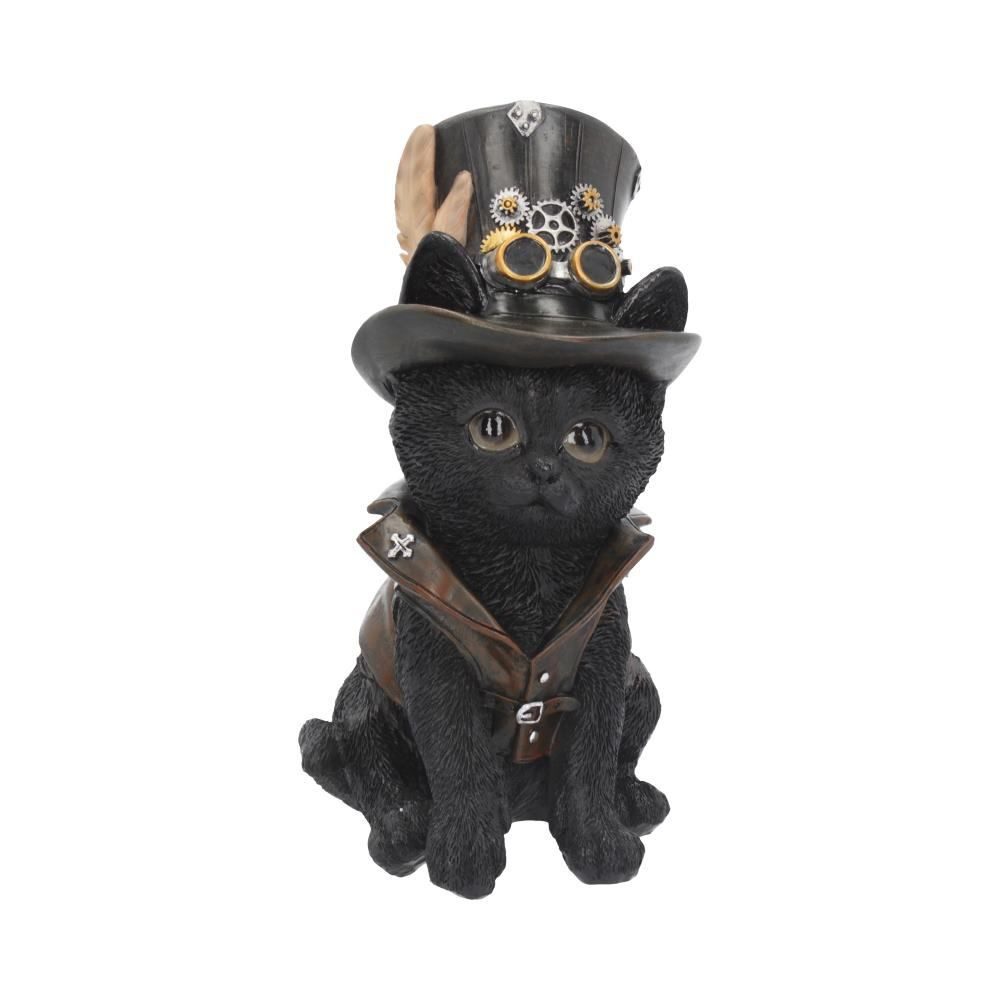 Tierfigur Katzen Figur - Steampunk Cogsmiths Cat - Dekoration
