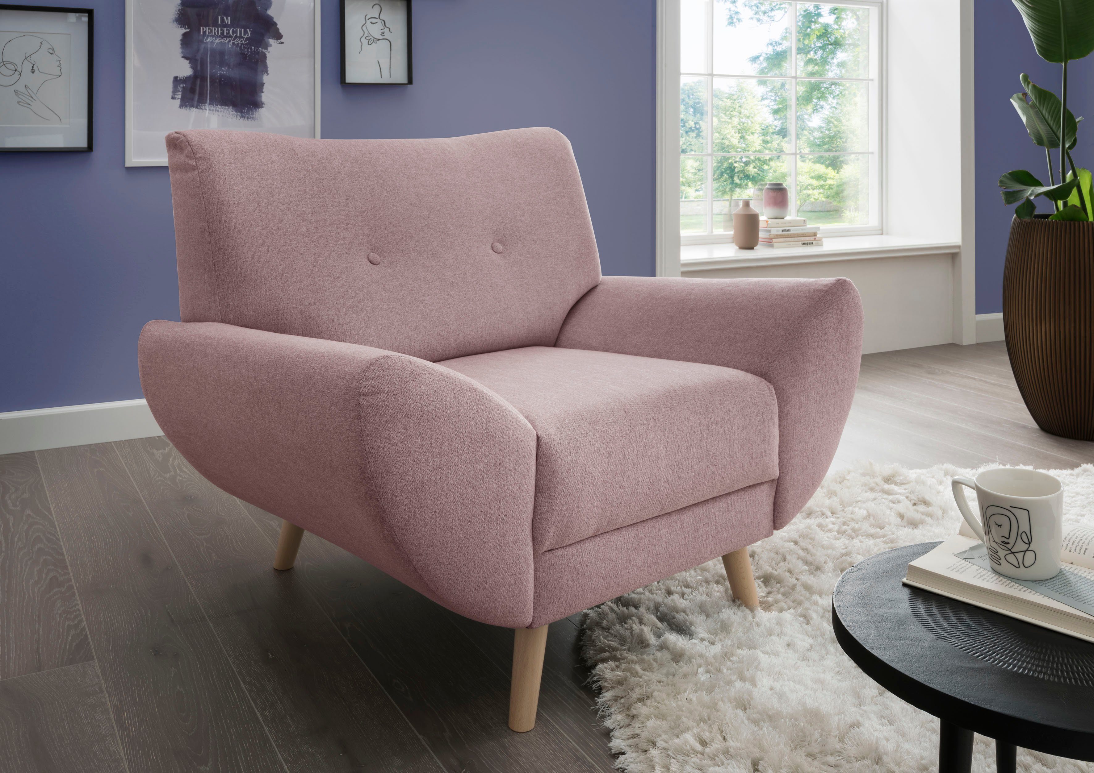 Home affaire Sessel Basta günstig online kaufen