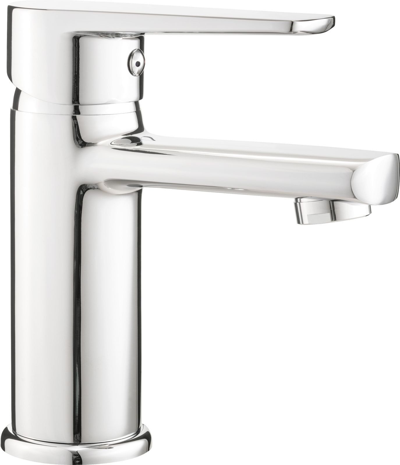Deante Waschtischarmatur Waschbeckenarmatur Chrom Einhebelmischer mit modernem Design