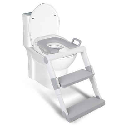 Randaco Toilettentrainer Töpfchentrainer Kinder Töpfchen Baby WC Sitz Kindertoilette mit Treppe