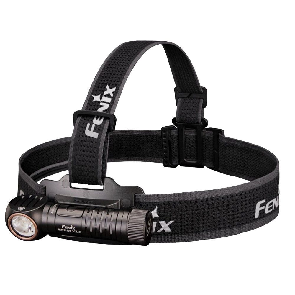 Fenix LED Stirnlampe HM61R V3.0 LED Stirnlampe 1800 Lumen Schwarz Kopflampe, anpassbar an viele Situationen