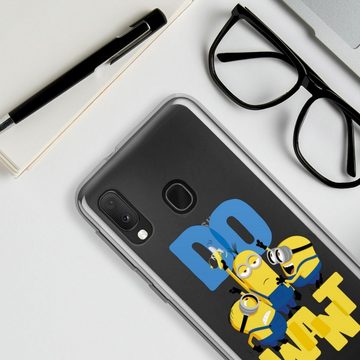 DeinDesign Handyhülle Minions Banane Film Minions Do Want, Samsung Galaxy A20e Silikon Hülle Bumper Case Handy Schutzhülle