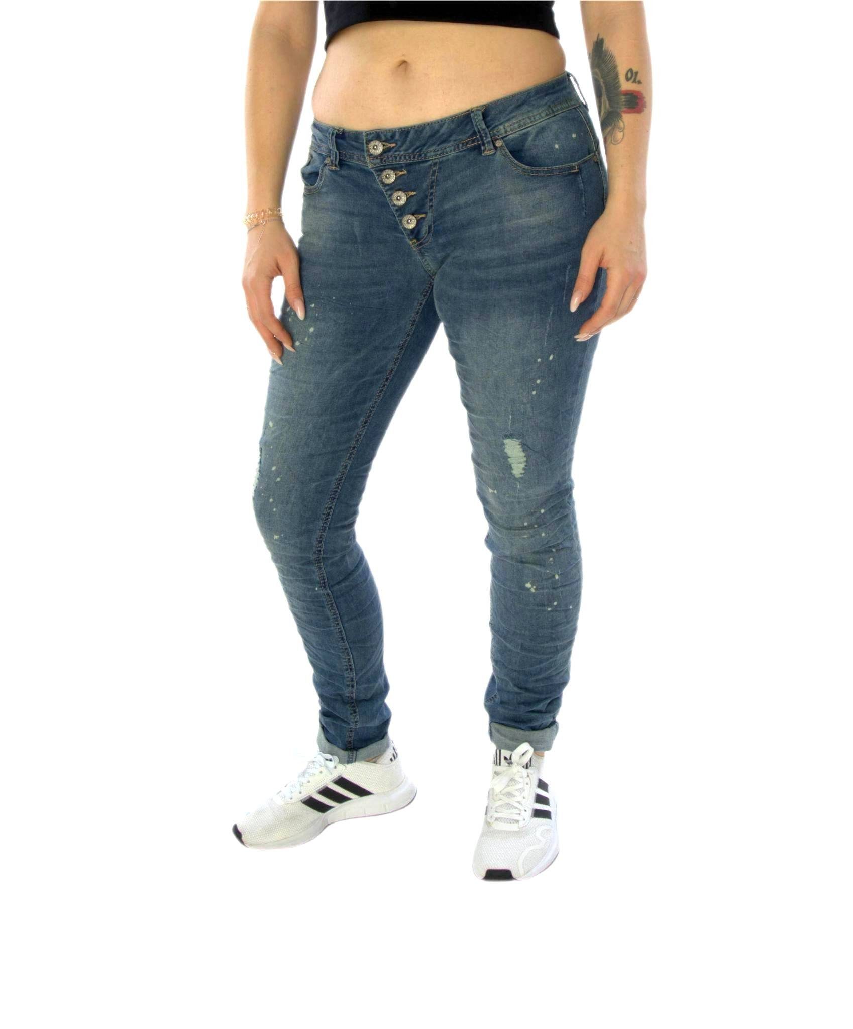 Buena Vista Slim-fit-Jeans Buena Vista Malibu Stretch Denim Jeans Damen Hose