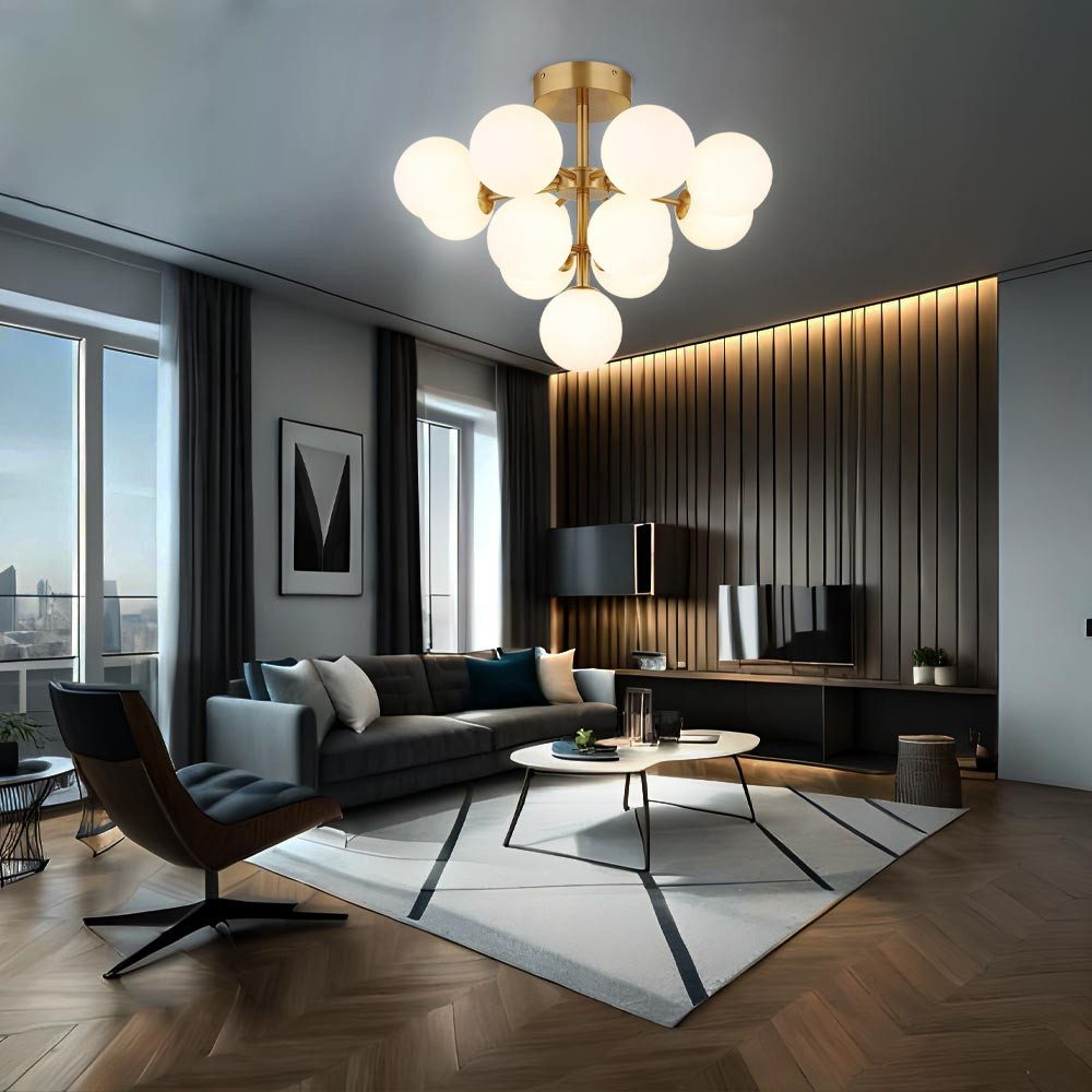 GLOBO LIGHTING Kugelleuchte, Leuchtmittel nicht inklusive, Deckenleuchte De günstig online kaufen