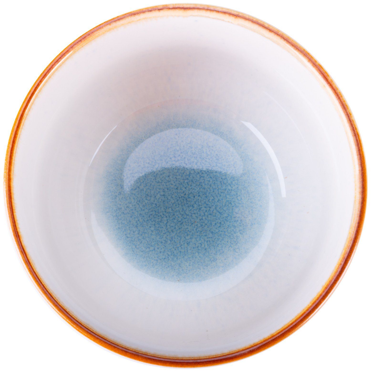 Goodwei Teeservice Keramik mit Teeschale, Matchabesen und "Rindō" Matcha-Set 80 Besenhalter (4-tlg)