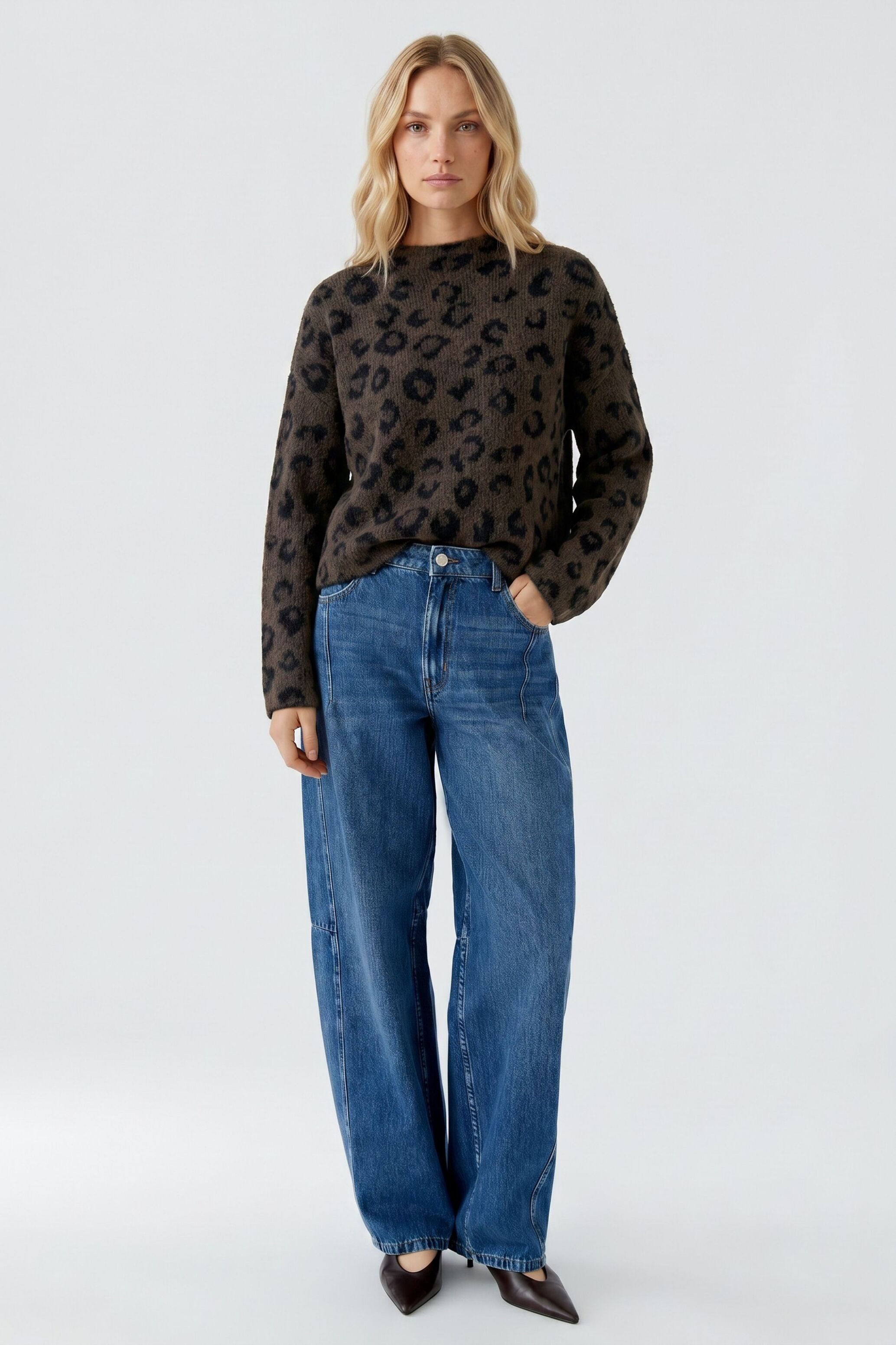 Oui Rollkragenpullover