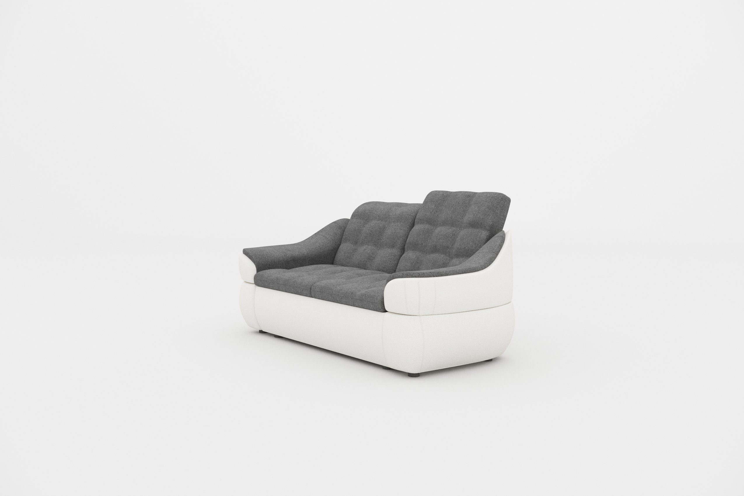 Stylefy 3-Sitzer Alisa, 2-Sitzer, Sofa, mit Steppung, Armlehnen frei Rückenlehne, stellbar, mit und im Sitzkomfort Raum