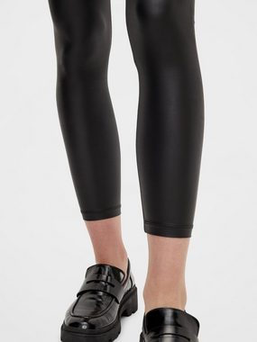 pieces Leggings Shiny (1-tlg) Plain/ohne Details