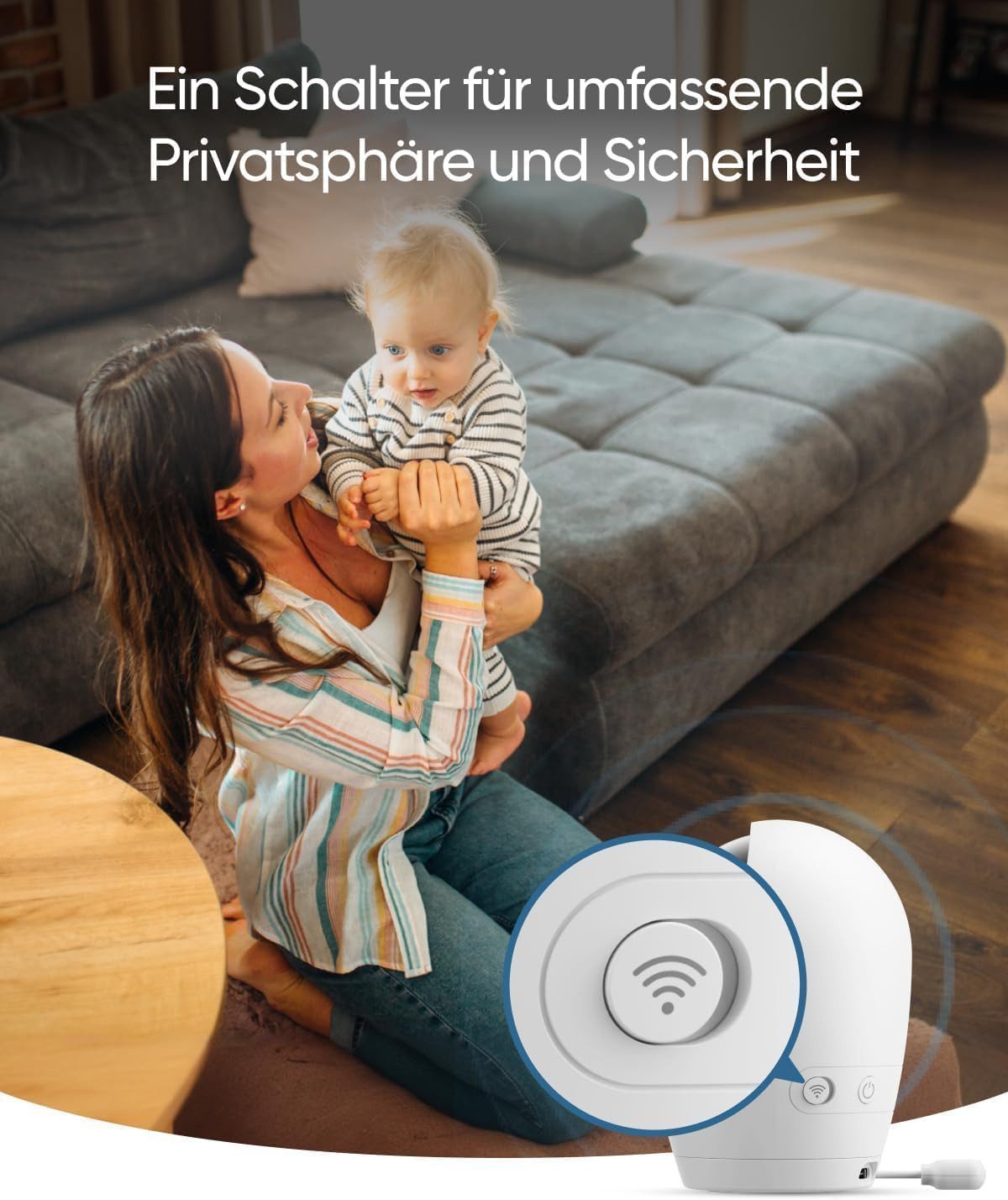 Anker eufy Überwachungskamera eufy Babyphone mit Kamera E20 (Innenbereich, 1-tlg) – Bild 5 von 5