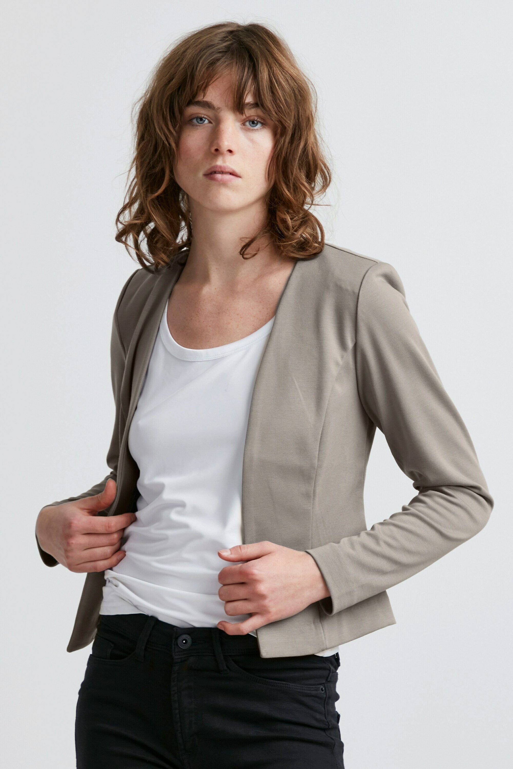 Ichi Kurzblazer IX KATE (1-tlg) Plain/ohne Details