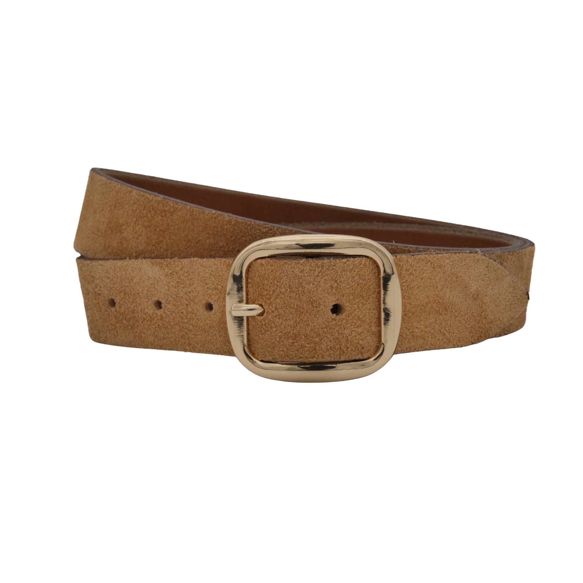 Ledergürtel AnnaMatoni Damen Ledergürtel in hochwertigem Velour Leder 3,5cm