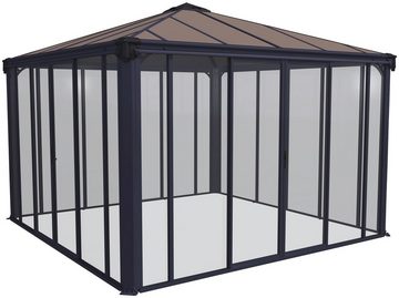 Palram - Canopia Pavillon Ledro 3600, mit 4 Seitenteilen, (Set), BxT: 360x360 cm