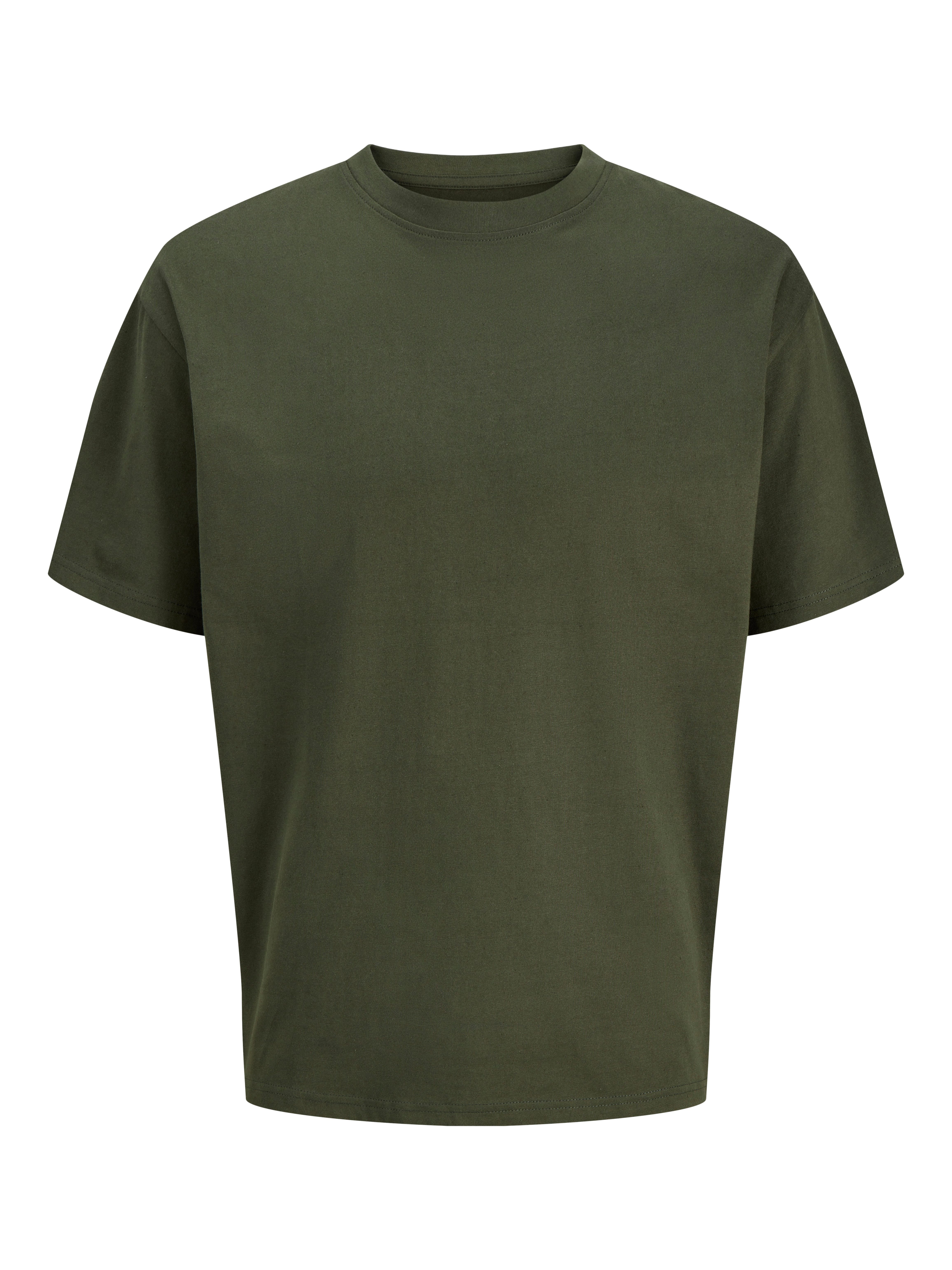Jack & Jones Rundhalsshirt JJEORGANIC RELAXED TEE SS O-NECK NOOS Baumwolle, relaxed fit