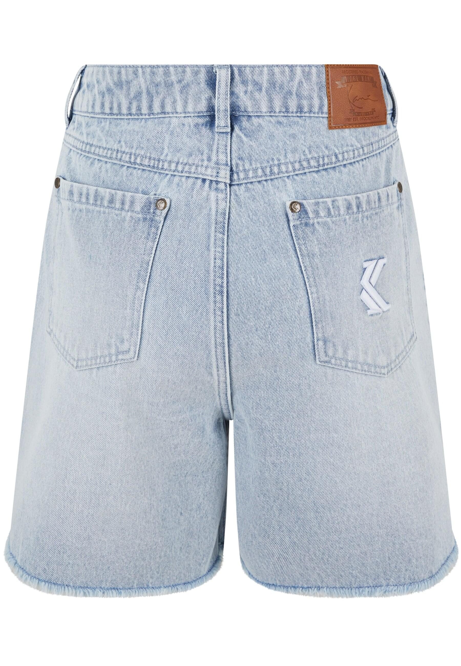 Karl Kani Shorts Karl Kani Damen Karl Kani OG Slit Denim Shorts (1-tlg)