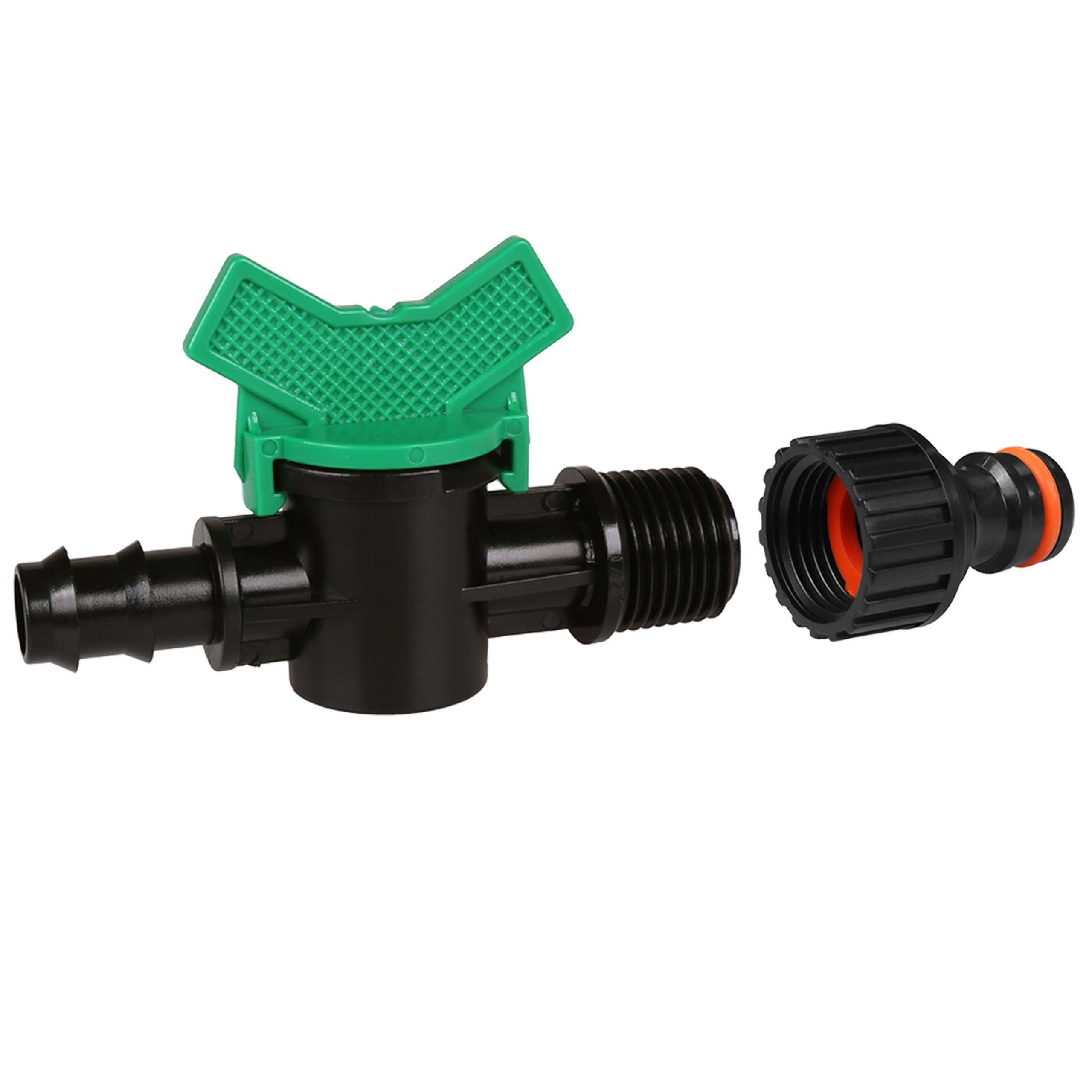 Sarcia.eu Tropfschlauch Braune Tropfleitung Tropfschlauch Tropfbewässerung 16mm/2,0 LPH