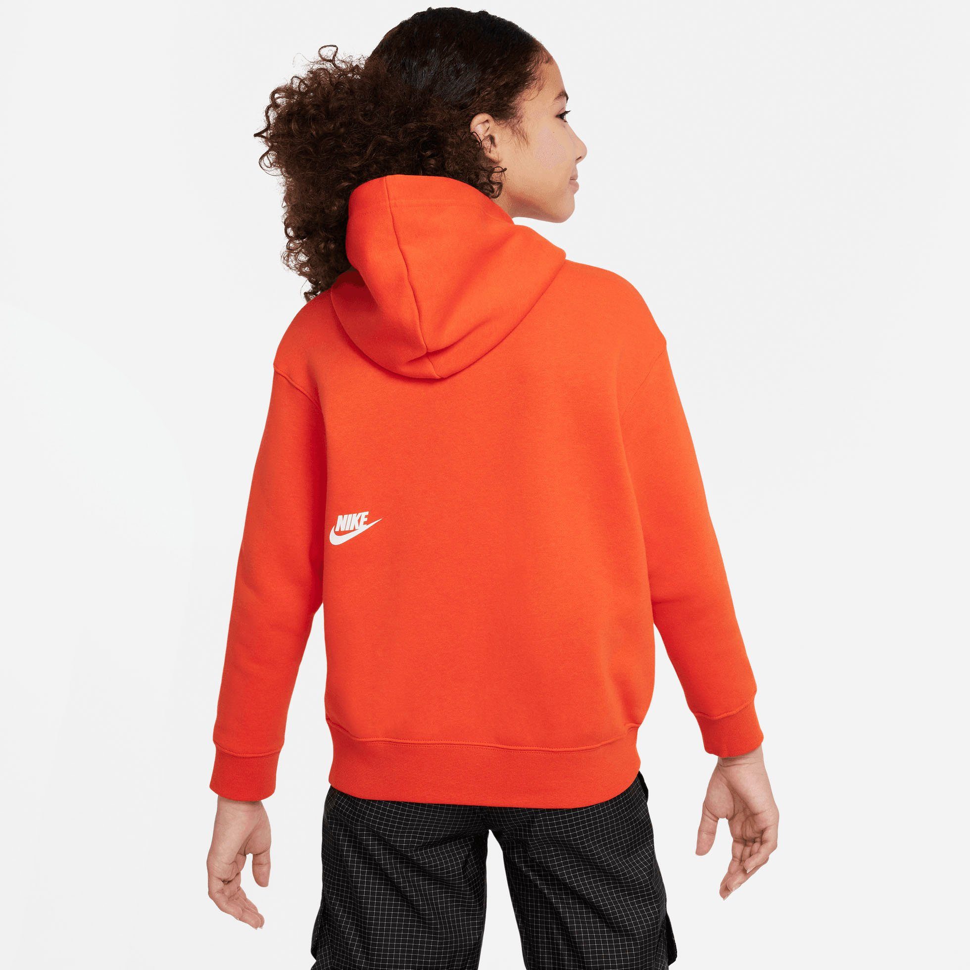 Nike Sportswear Kapuzensweatshirt G NSW RED PO HOODIE PICANTE OS