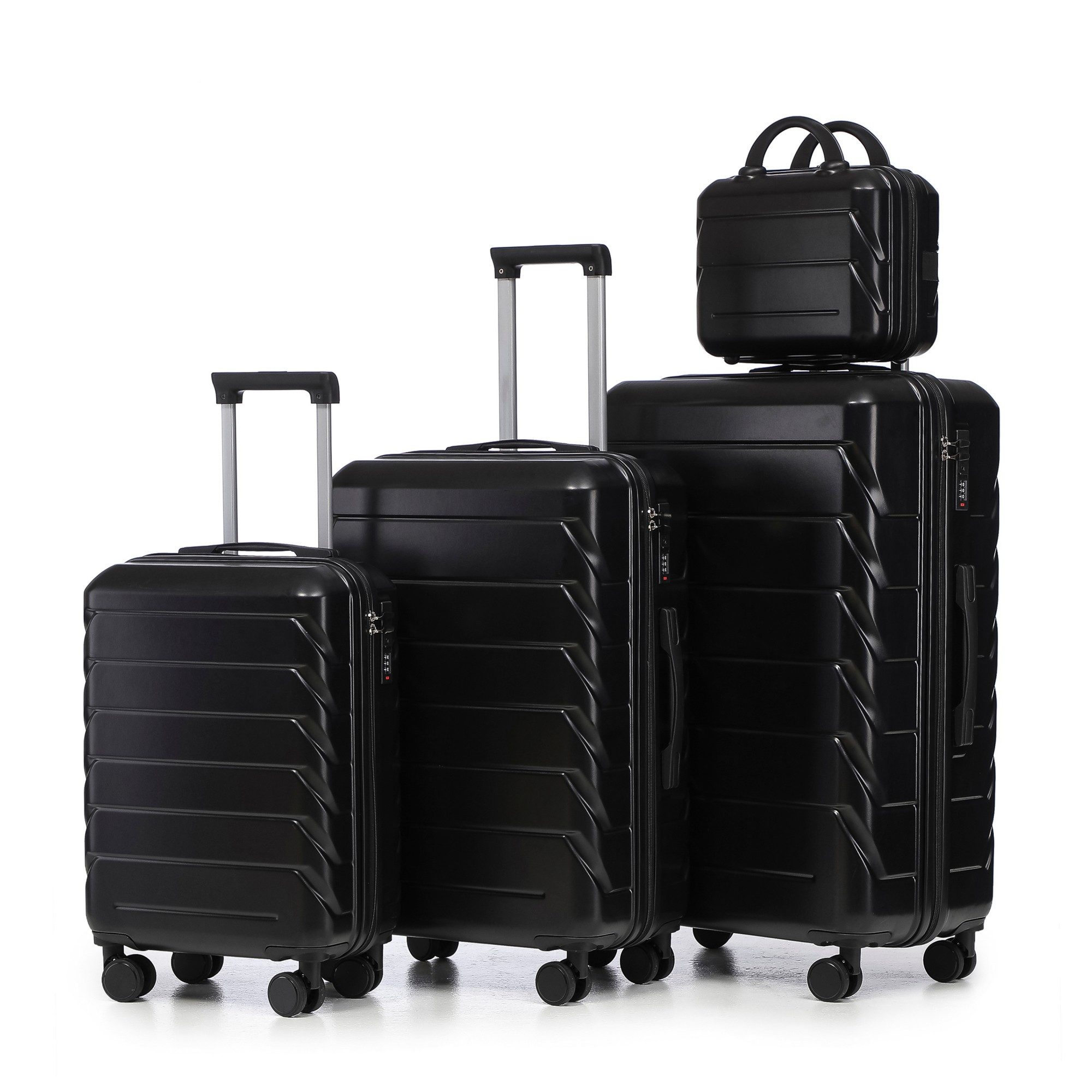 Schwarz - 4 Set.