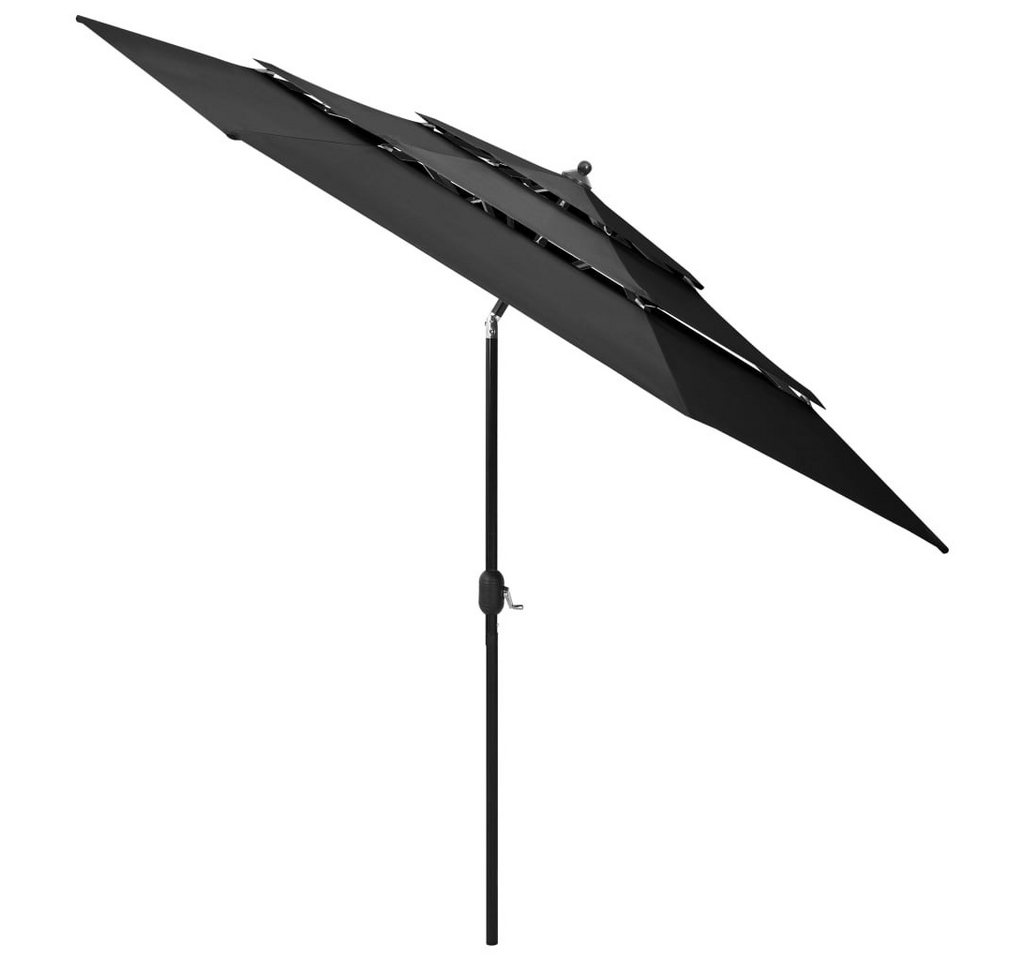 Thumbnail - DOTMALL Sonnenschirm Sonnenschirm mit Aluminium-Mast 3-lagig 3 m