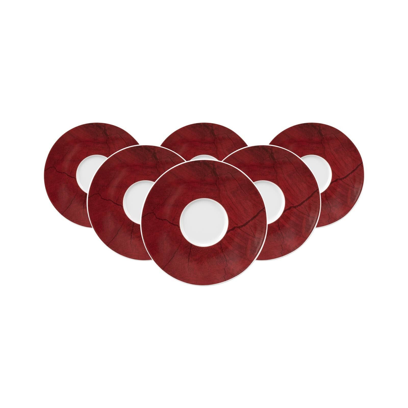 Seltmann Weiden Untertasse Life Christmas Untertassen ø 16,4 cm 6er Set, (6 St)