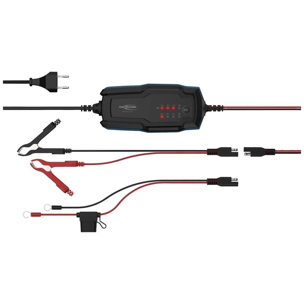 ANSMANN AG Kfz-Ladegerät 1001-0143 Autobatterie-Ladegerät (Ladeüberwachung, verschiedene Ladeprogramme)