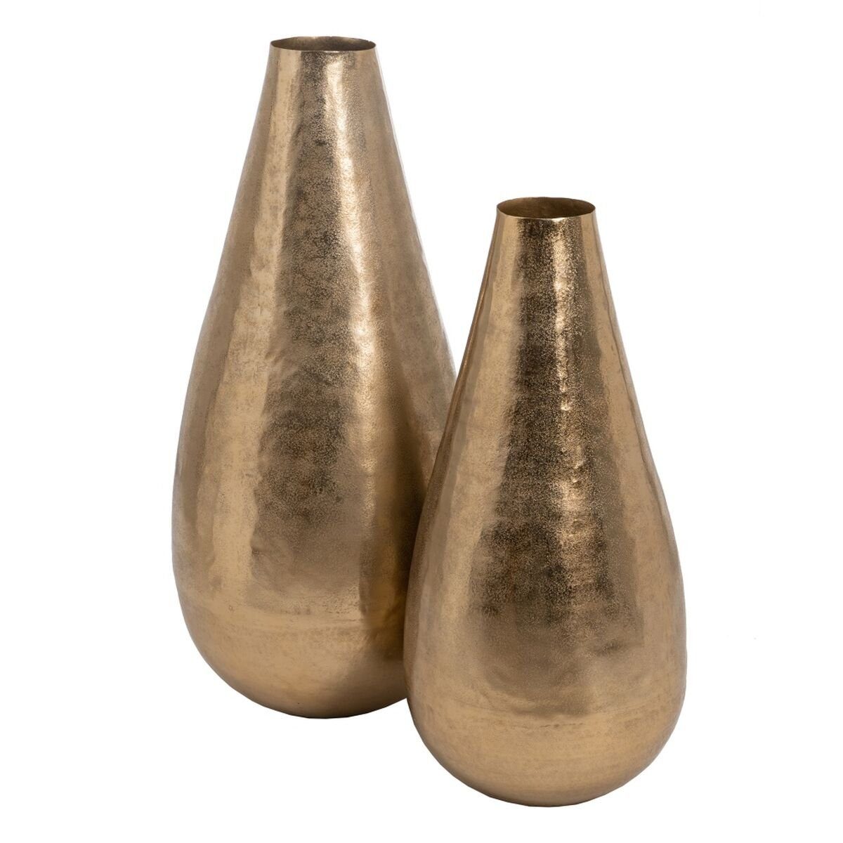 Bigbuy Vase Gold Dekovase Aluminium