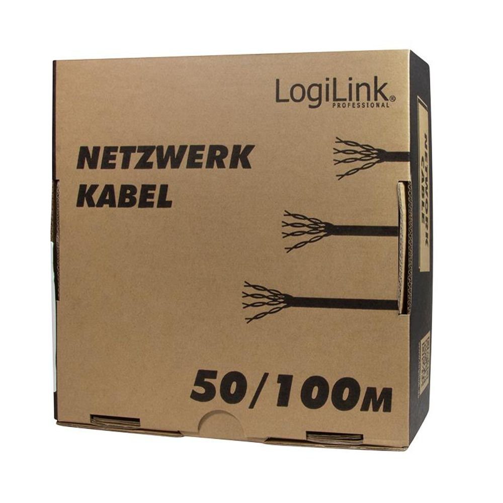 PrimeLine, m, S/FTP Netzkabel, (Ethernet), 100 (Ethernet) (10000 RJ-45 Cat.7, Patchkabel, CPV0041 weiß RJ-45 LogiLink Mantel, LSZH cm),