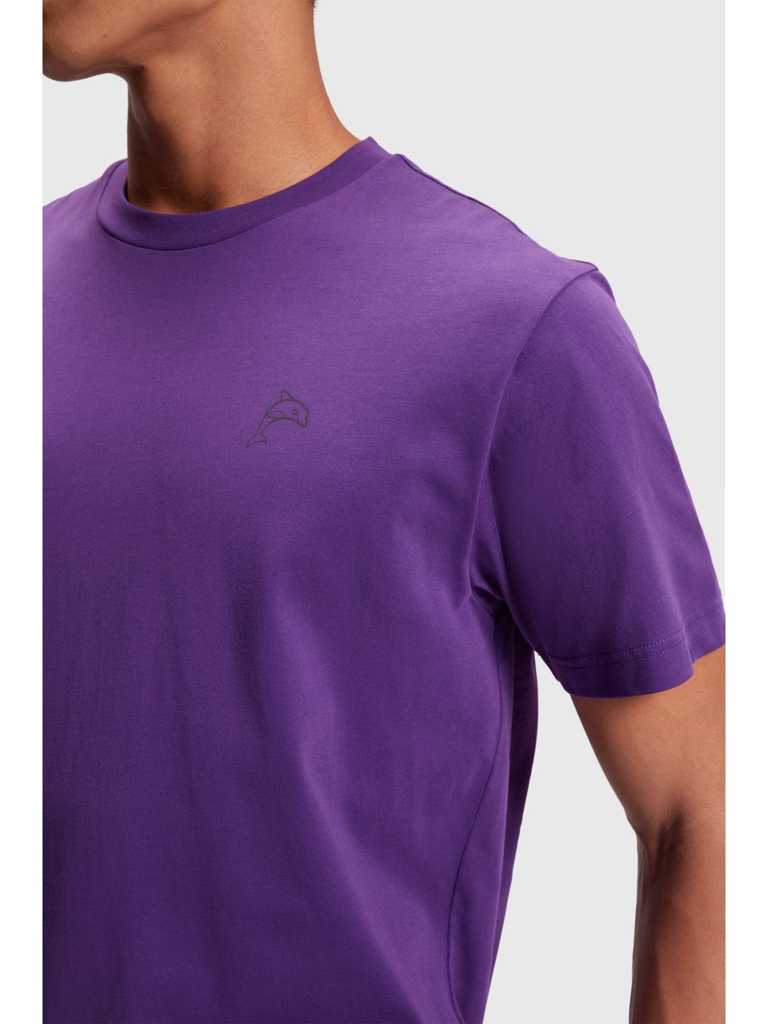 BERRY T-Shirt Dolphin T-Shirt (1-tlg) Color Esprit PURPLE