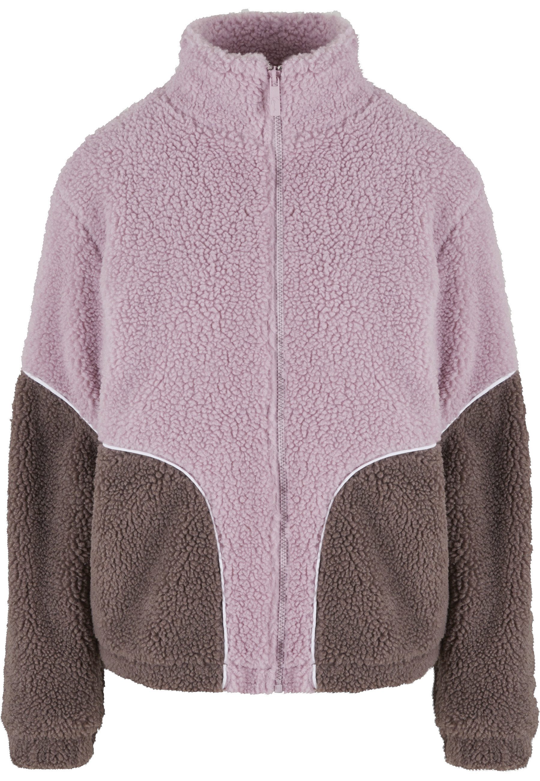 Karl Kani Trainingsjacke Karl Kani Karl Kani Sport Patch Teddy Block Trackjacket (1-St)