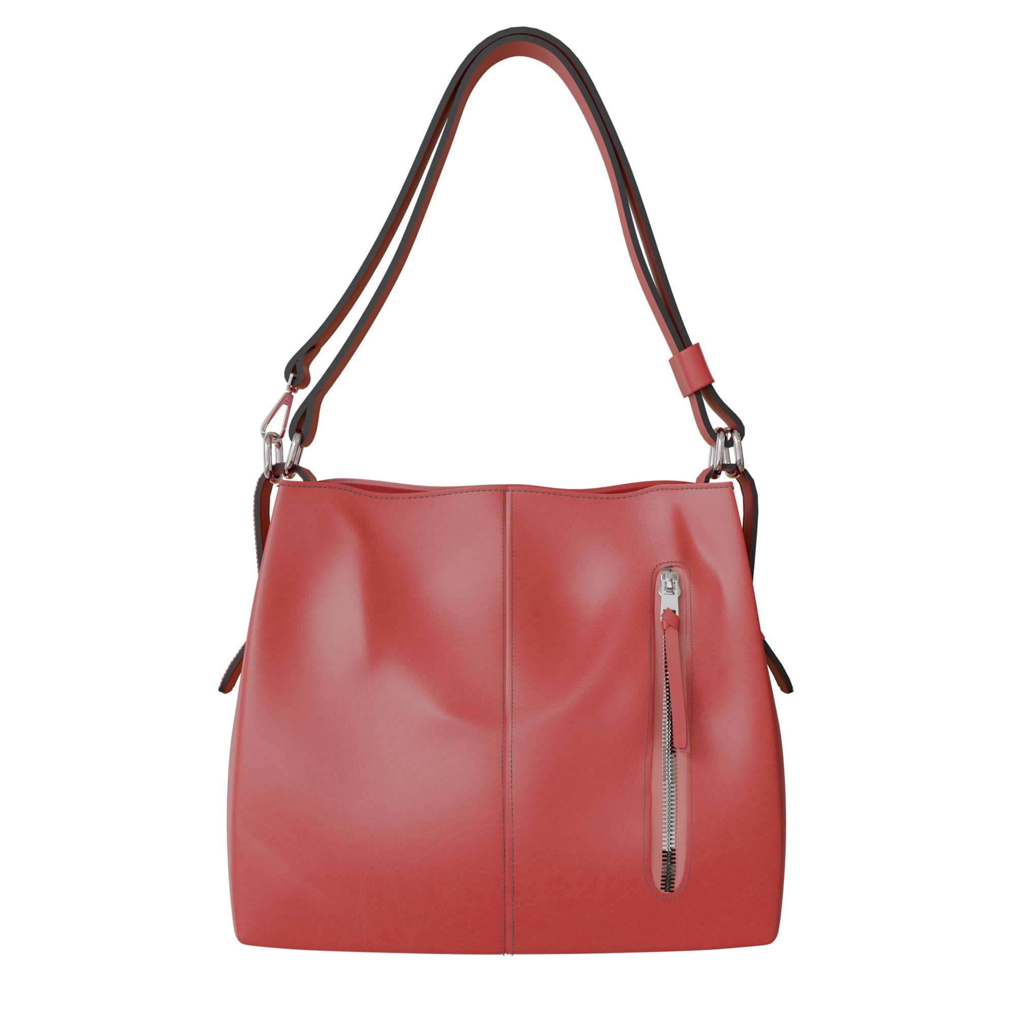 KMISSO Henkeltasche Damen Handtasche Vegan 30628 (1-tlg), im eleganten Look
