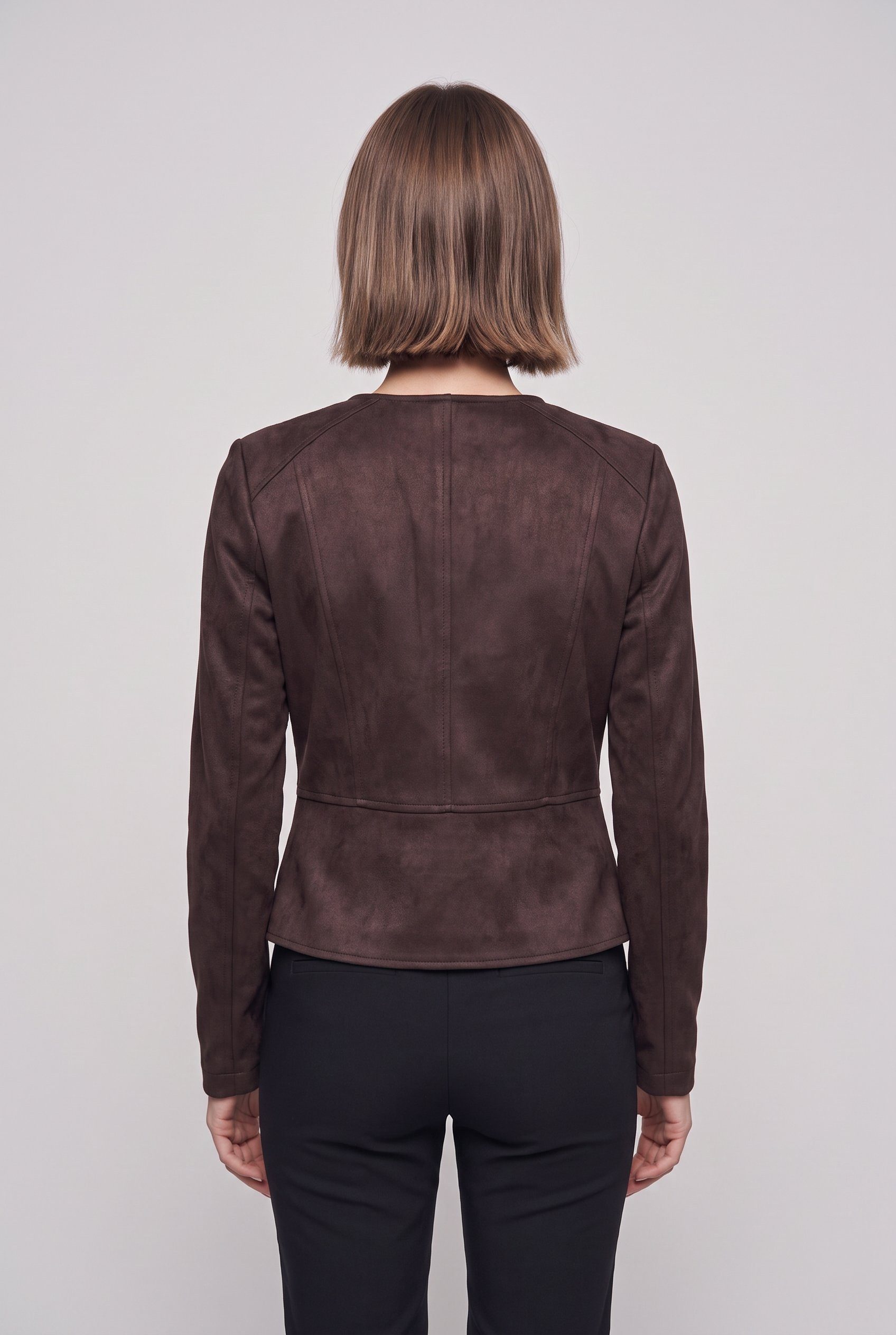 ONLY Lederimitatjacke ONLSARAMY FAUX SUEDE JACKET OTW Kunstfaser, Wildlederimitat – Bild 3 von 5