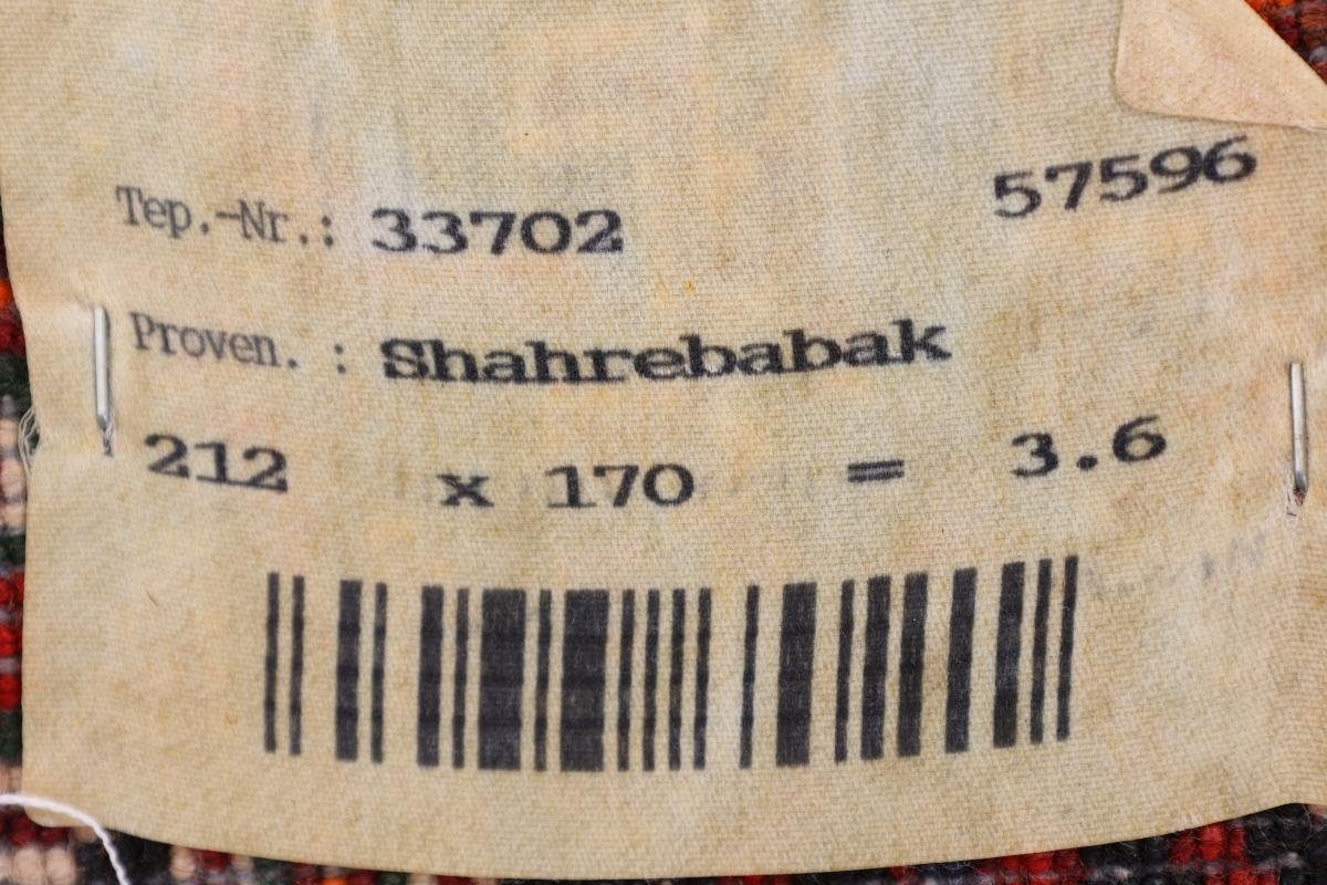 Orientteppich Shahrbabak 169x213 Handgeknüpfter Nain Trading, 12 Perserteppich, Orientteppich Höhe: / mm rechteckig