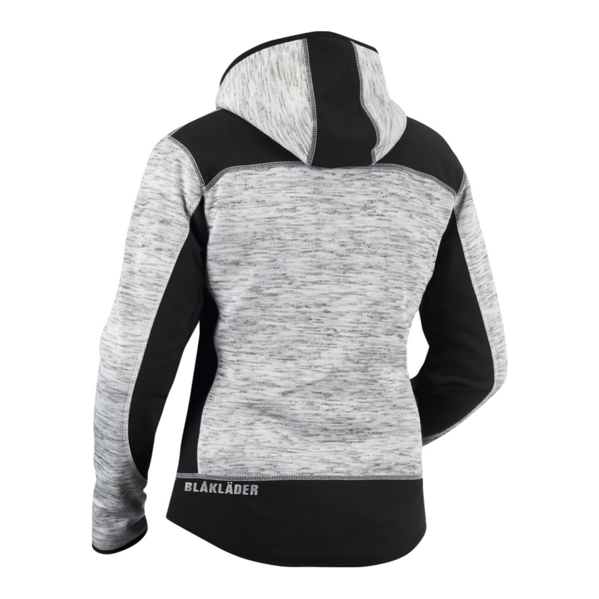 Blåkläder Arbeitsjacke Blakläder Damen Strickjacke, grau / schwarz, Unisex-Größe: XL