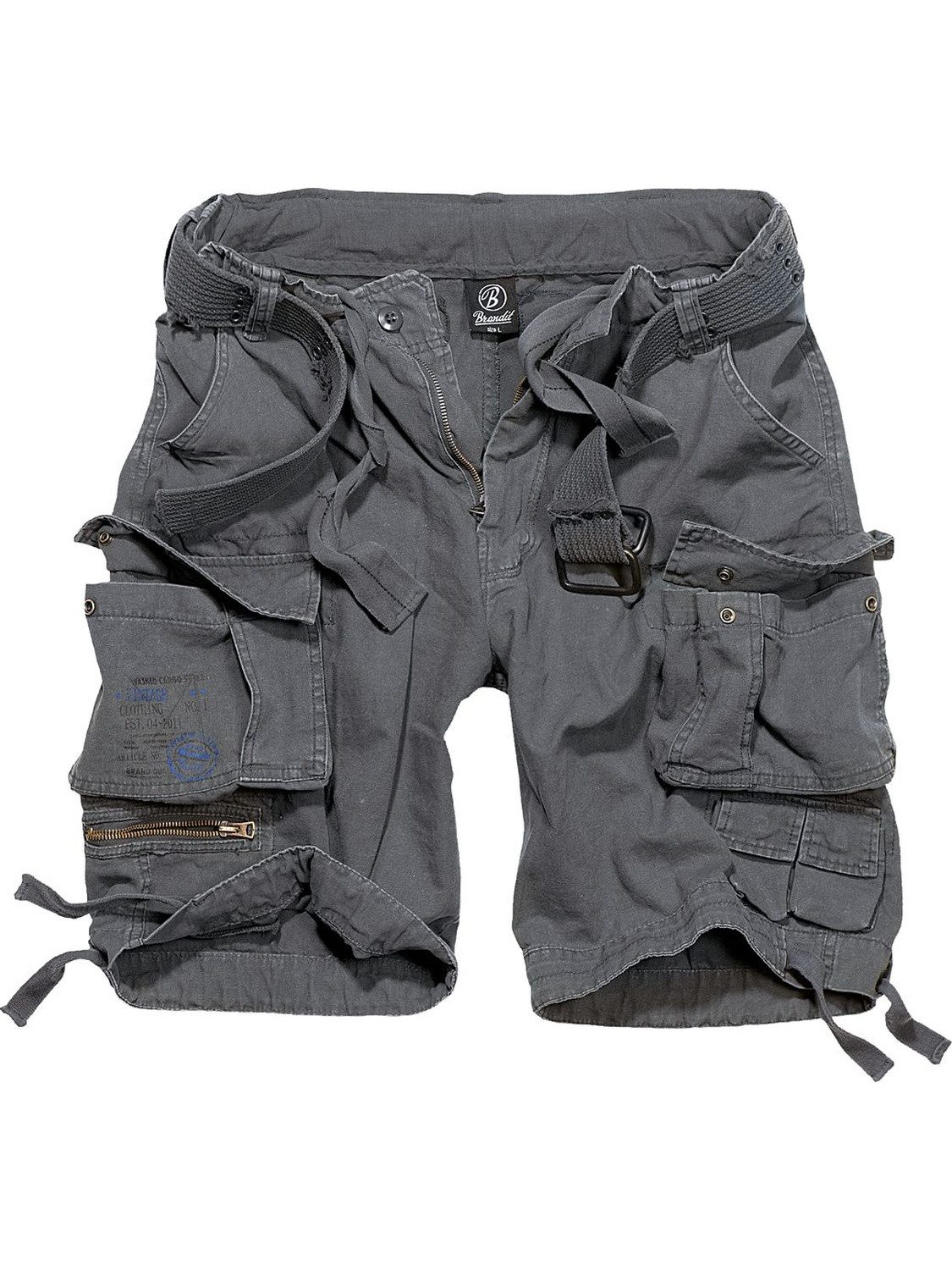 Brandit Shorts Savage Vintage Shorts Große Seitentaschen und zwei kleine Minipockets