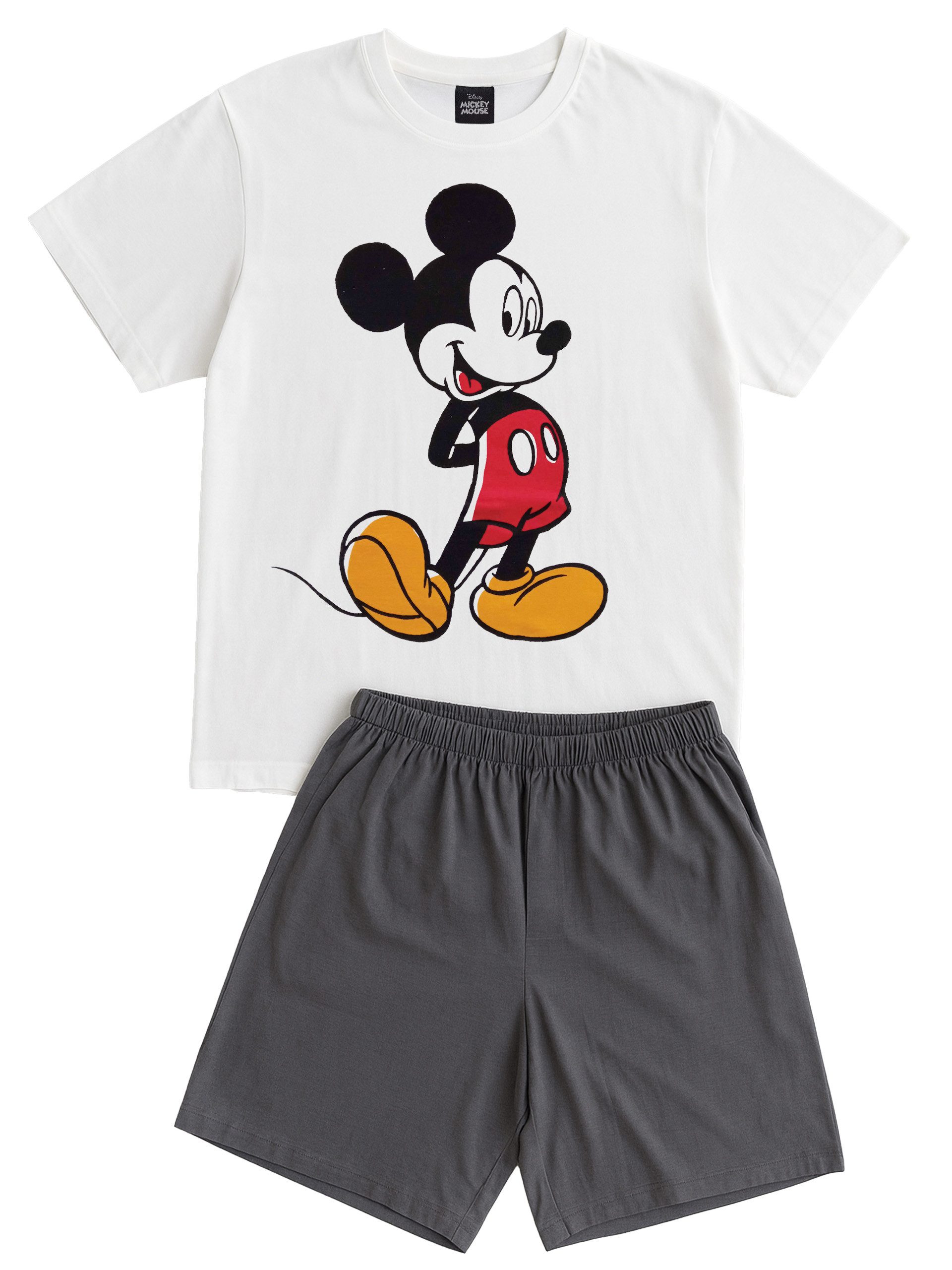 United Labels® Schlafanzug Disney Mickey Mouse Classic Shorty günstig online kaufen